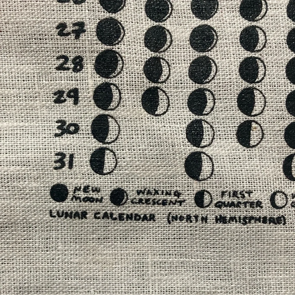 2020 Hanging Lunar Calendar